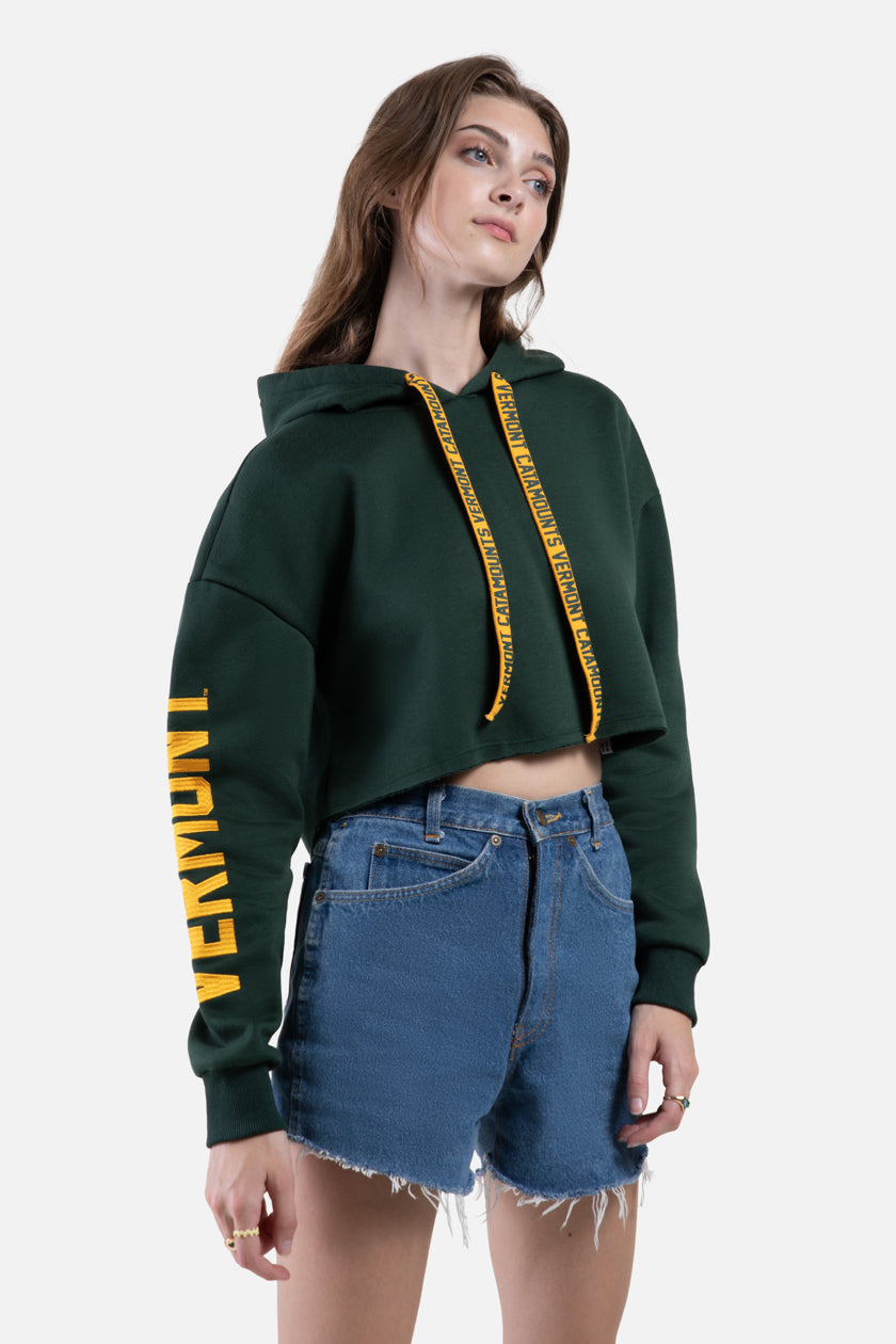 Vermont Cropped Hoodie