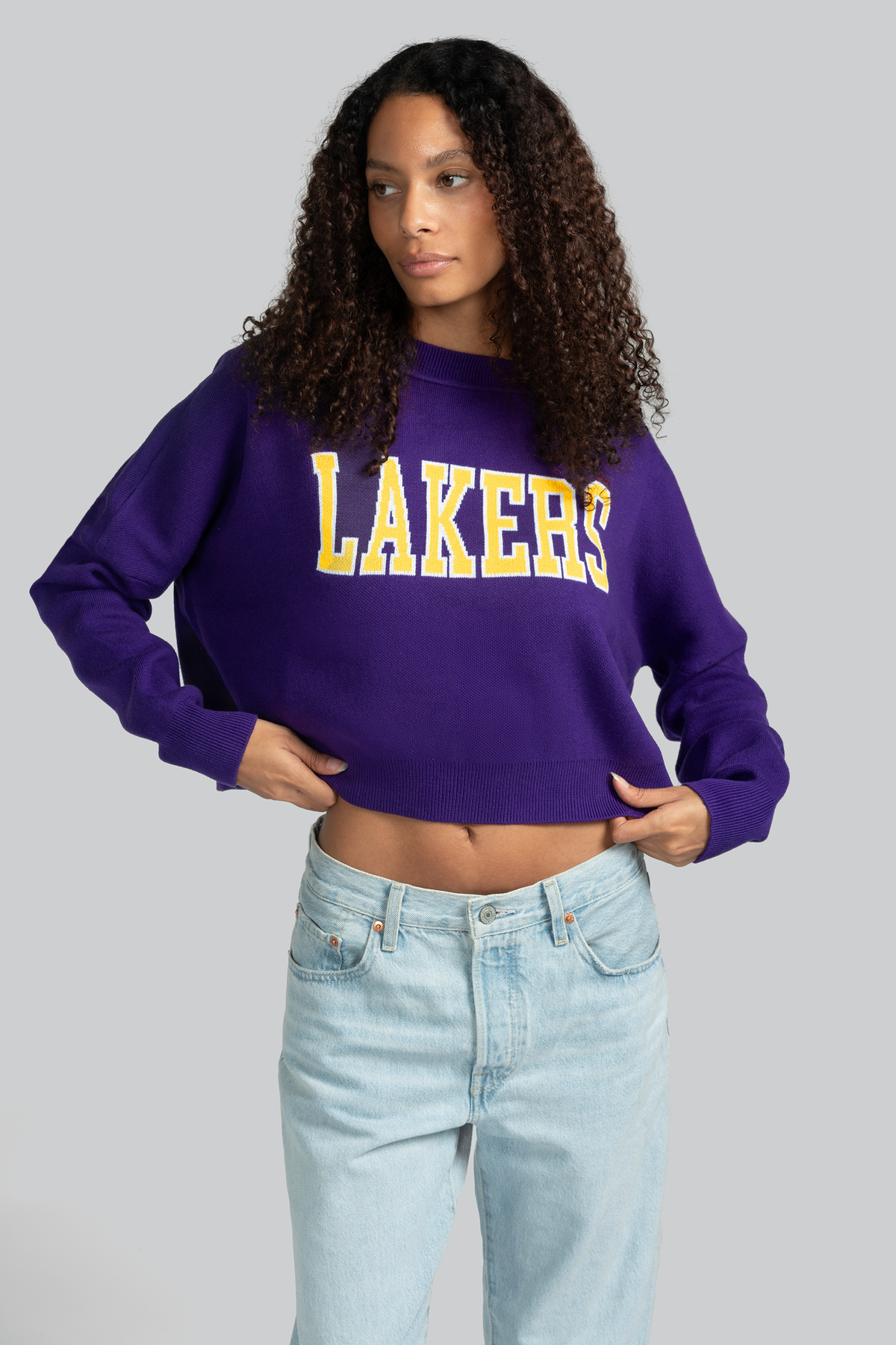 Los Angeles Lakers Ivy Knitted Sweater