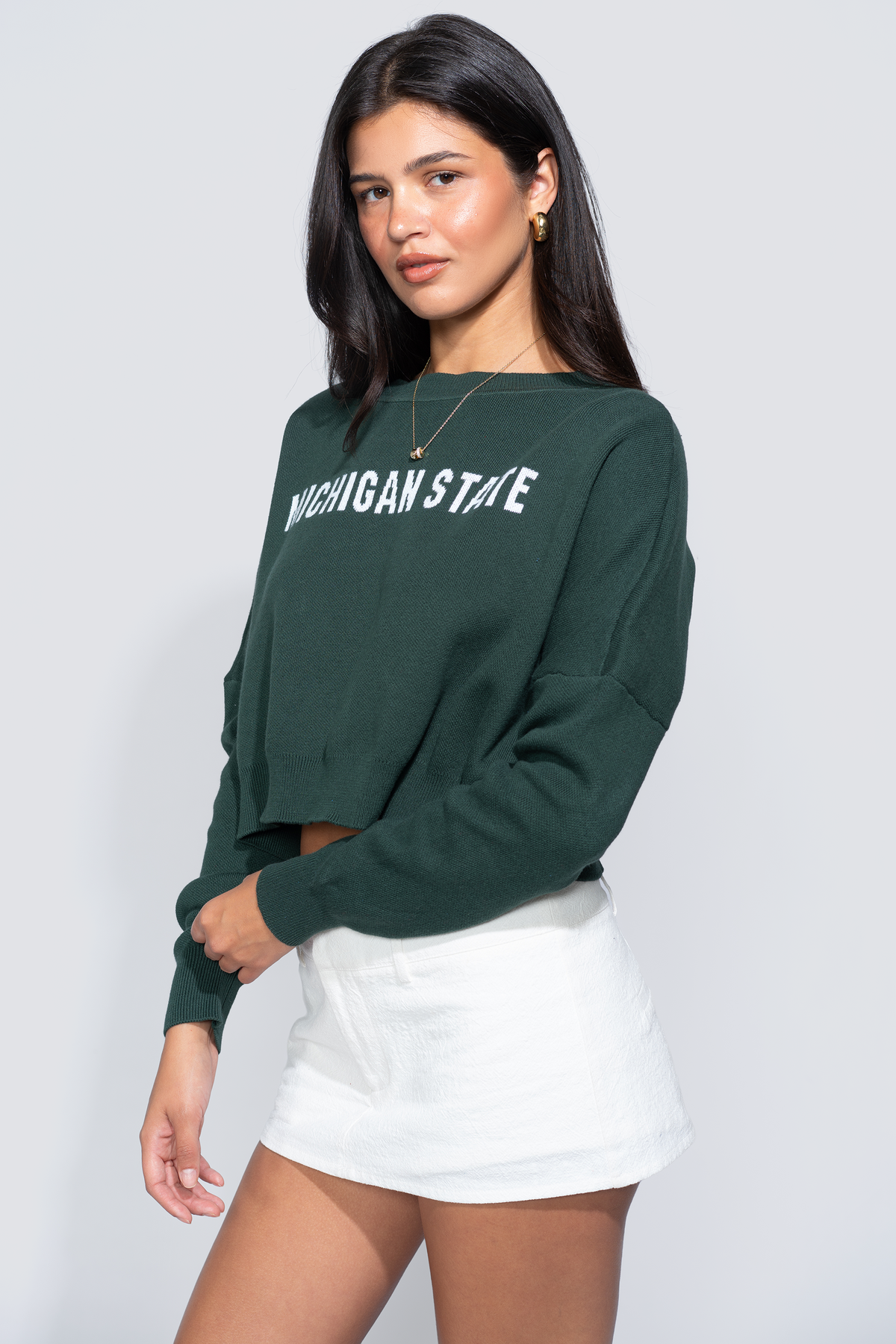 Michigan State Ivy Knitted Sweater