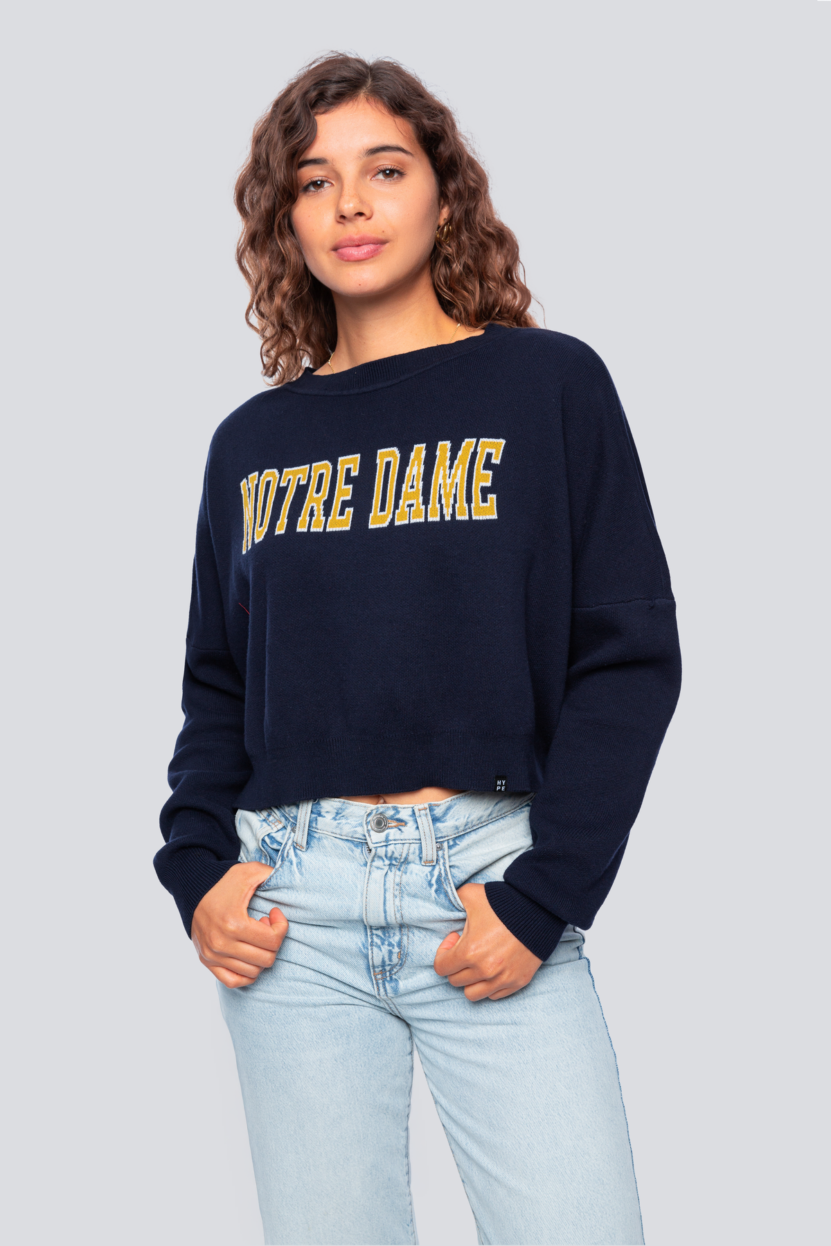 University of Notre Dame Ivy Knitted Sweater