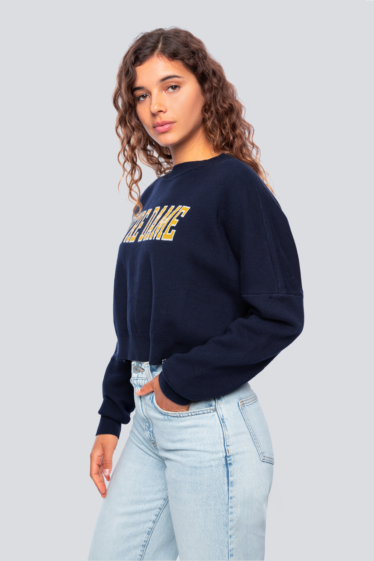 University of Notre Dame Ivy Knitted Sweater