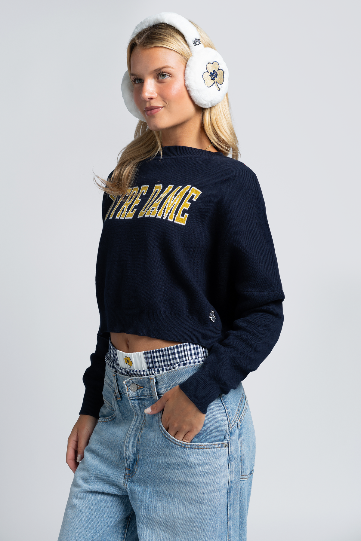 University of Notre Dame Ivy Knitted Sweater