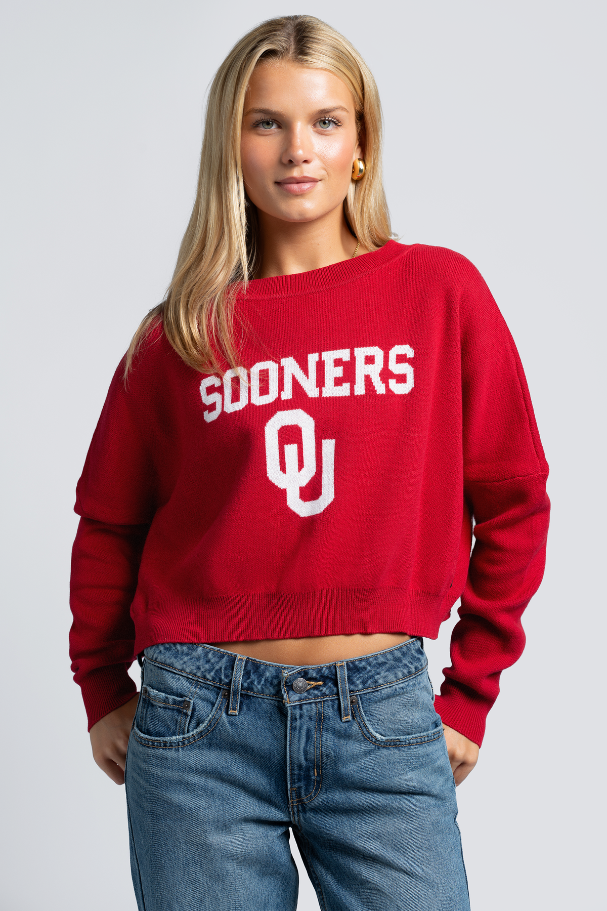University of Oklahoma Ivy Knitted Sweater