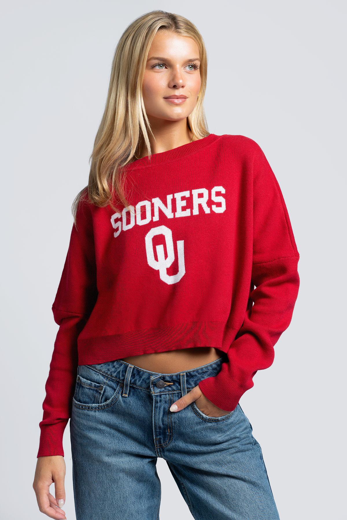University of Oklahoma Ivy Knitted Sweater