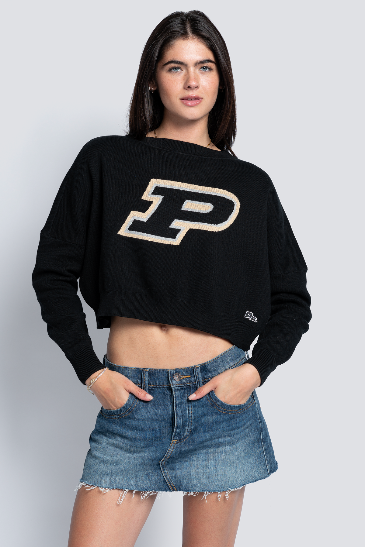 Purdue Ivy Knitted Sweater