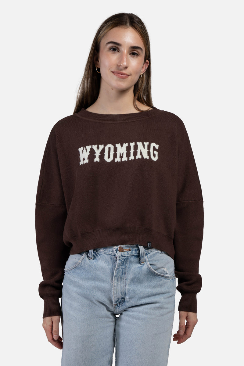 University of Wyoming Ivy Knitted Sweater