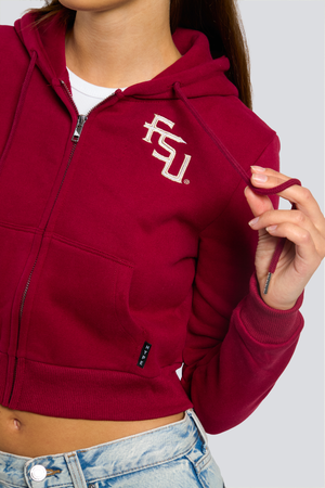 FSU Mia Zip Sweater