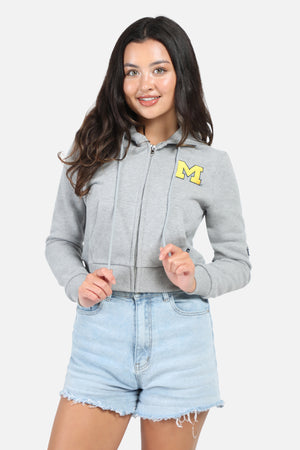 University of Michigan Mia Zip Sweater