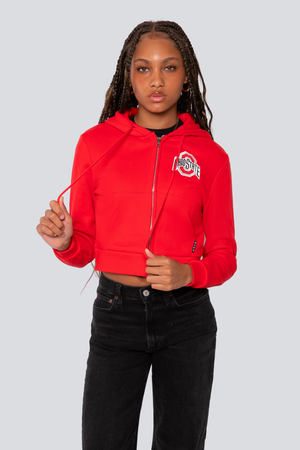 Ohio State Mia Zip Sweater