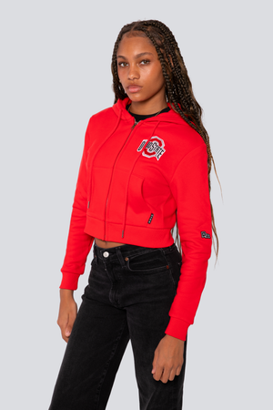 Ohio State Mia Zip Sweater