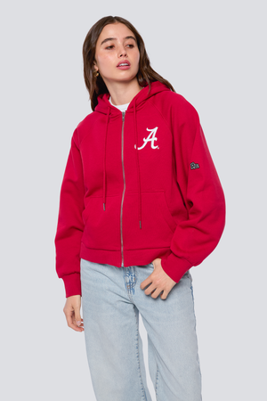 Alabama Raglan Zip-Up