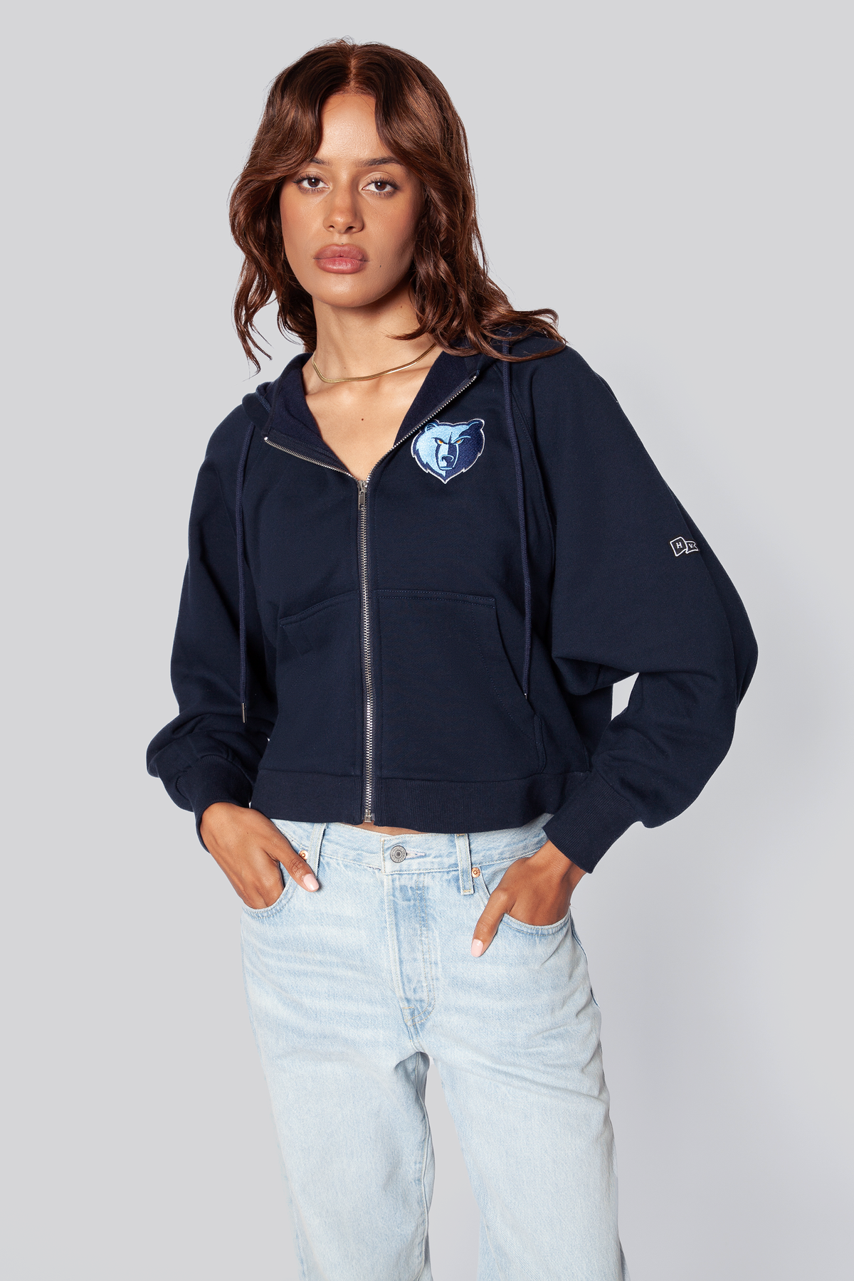 Memphis Grizzlies Raglan Zip-Up