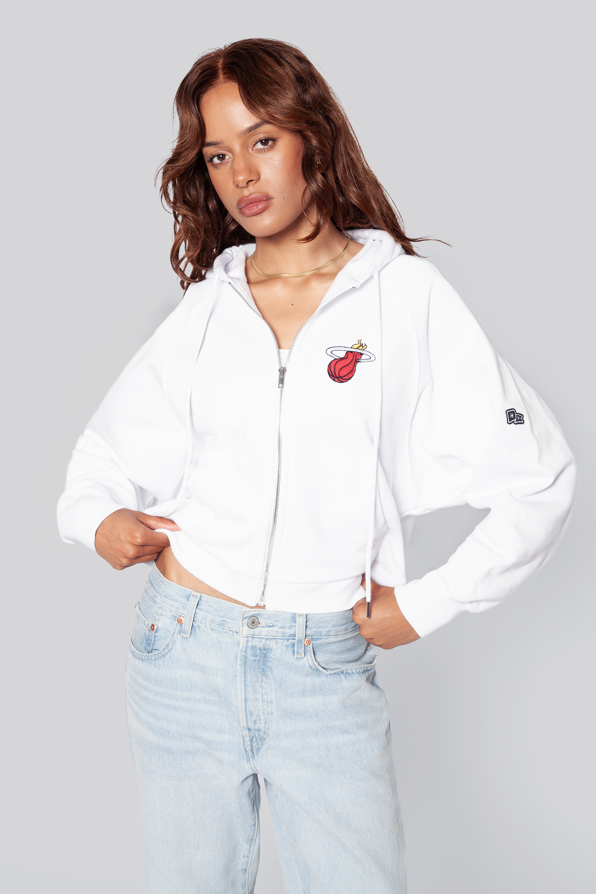 Miami Heat Raglan Zip-Up