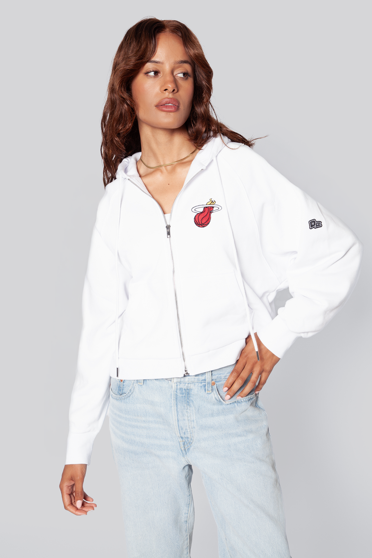 Miami Heat Raglan Zip-Up