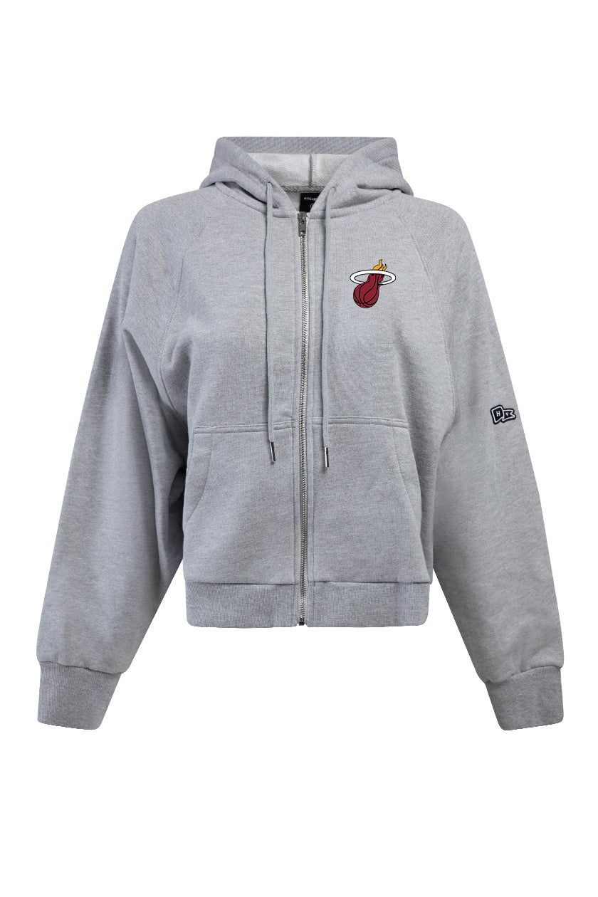 Miami Heat Raglan Zip-Up