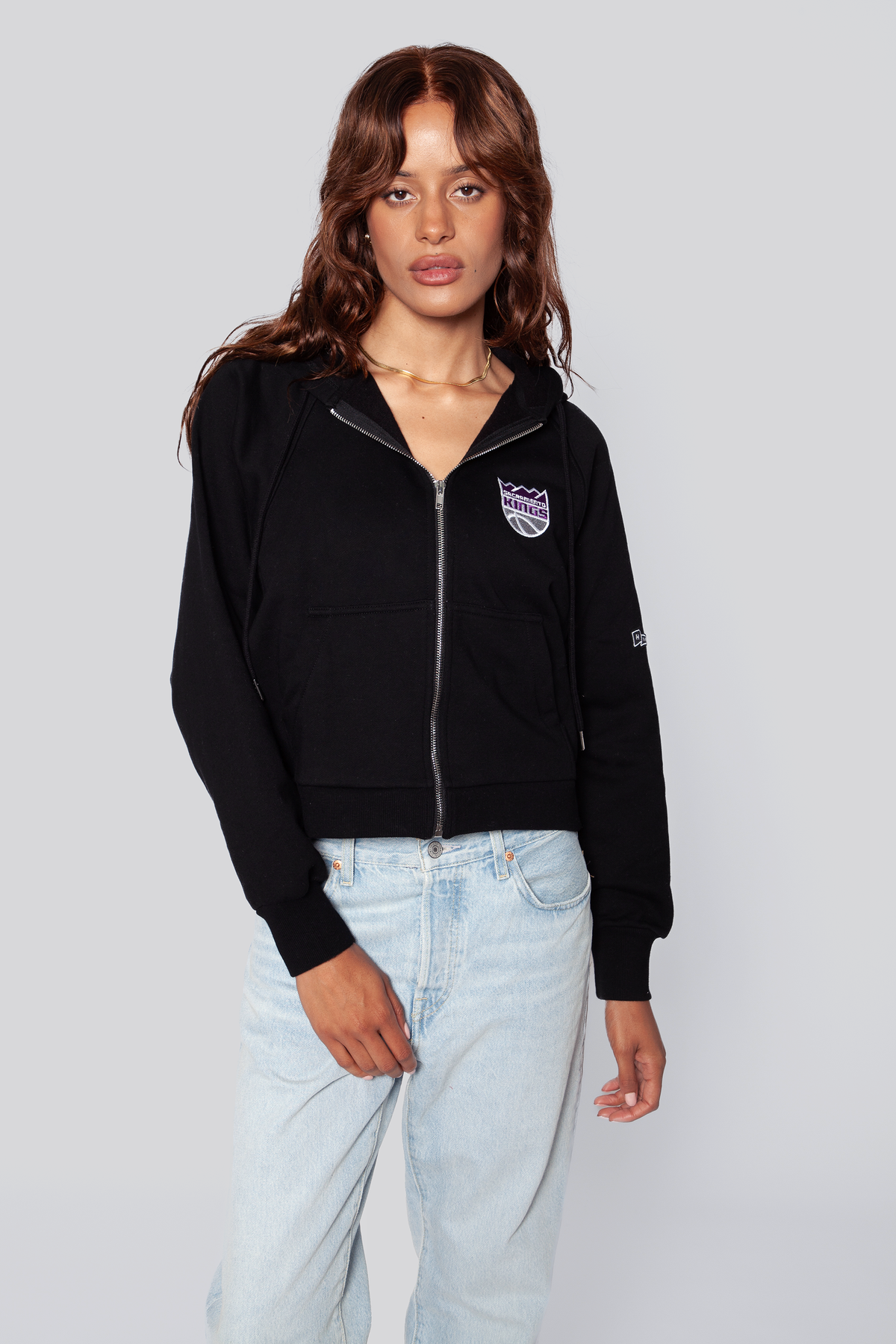 Sacramento Kings Raglan Zip-Up