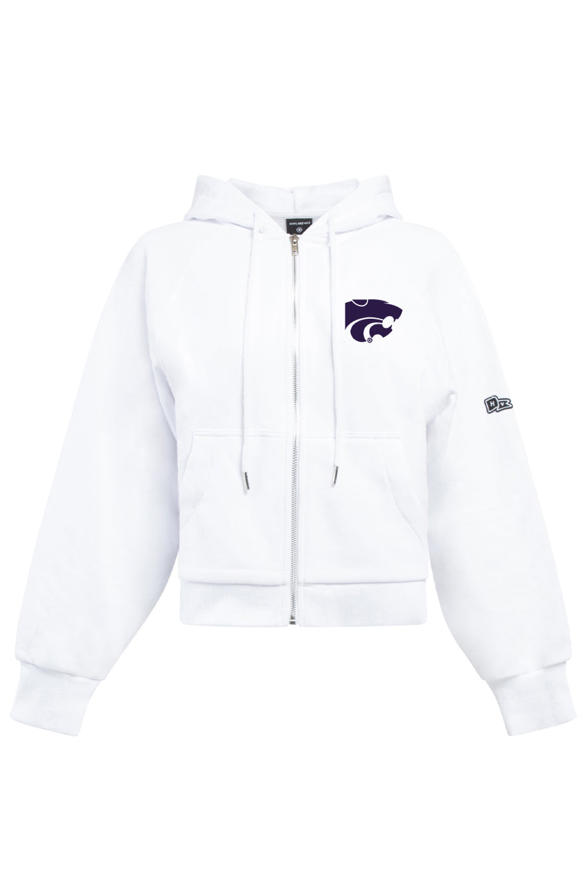 Kansas State Raglan Zip Up