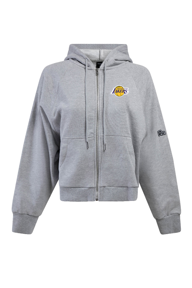 Los Angeles Lakers Raglan Zip-Up