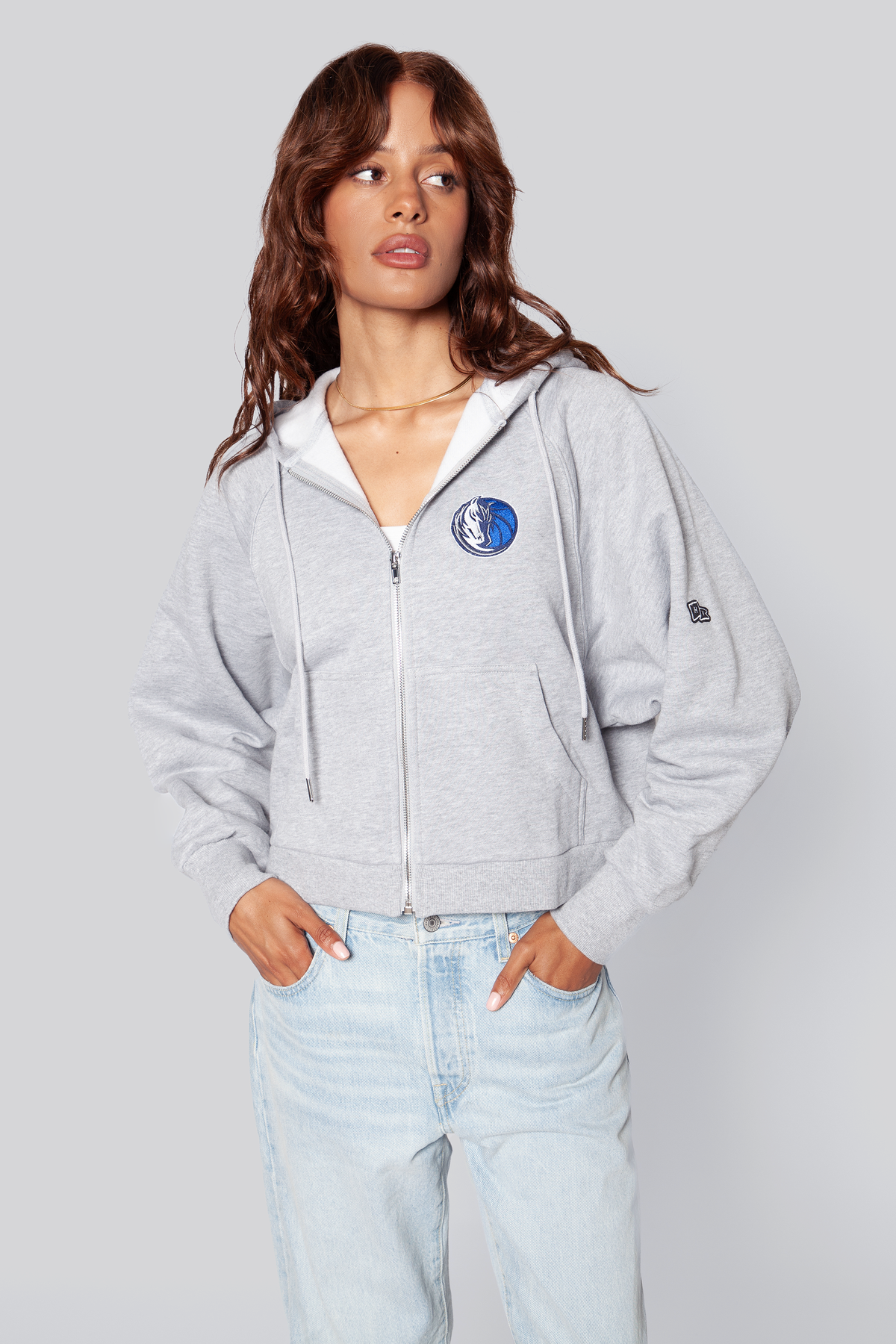 Dallas Mavericks Raglan Zip-Up