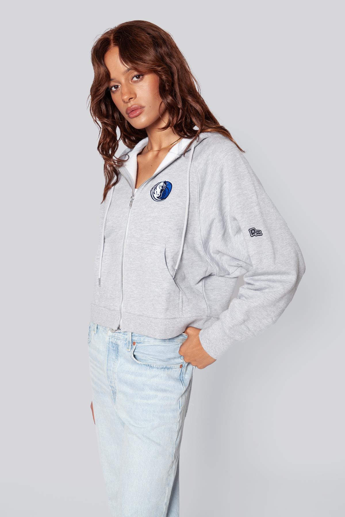 Dallas Mavericks Raglan Zip-Up