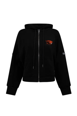 Oregon State Raglan Zip-Up
