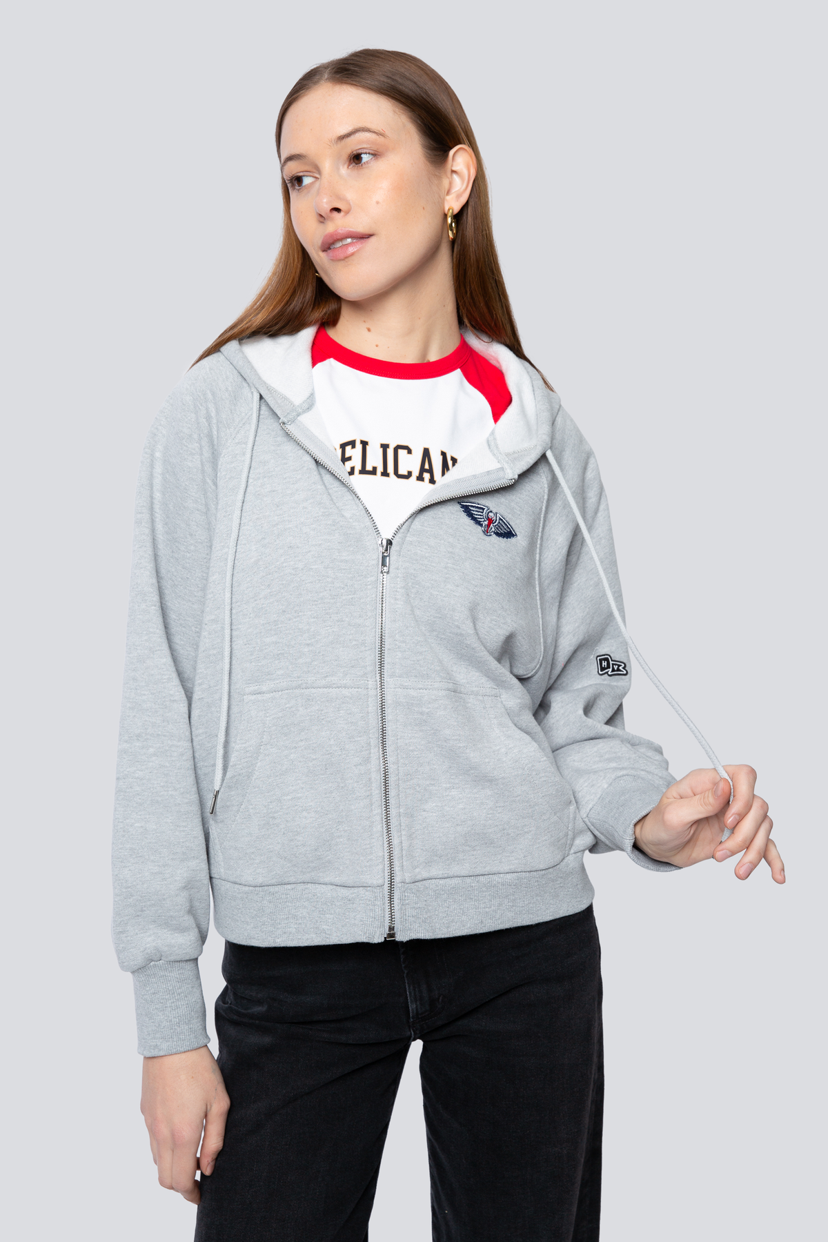 New Orleans Pelicans Raglan Zip-Up