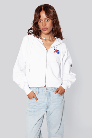 Philadelphia 76ers Raglan Zip-Up