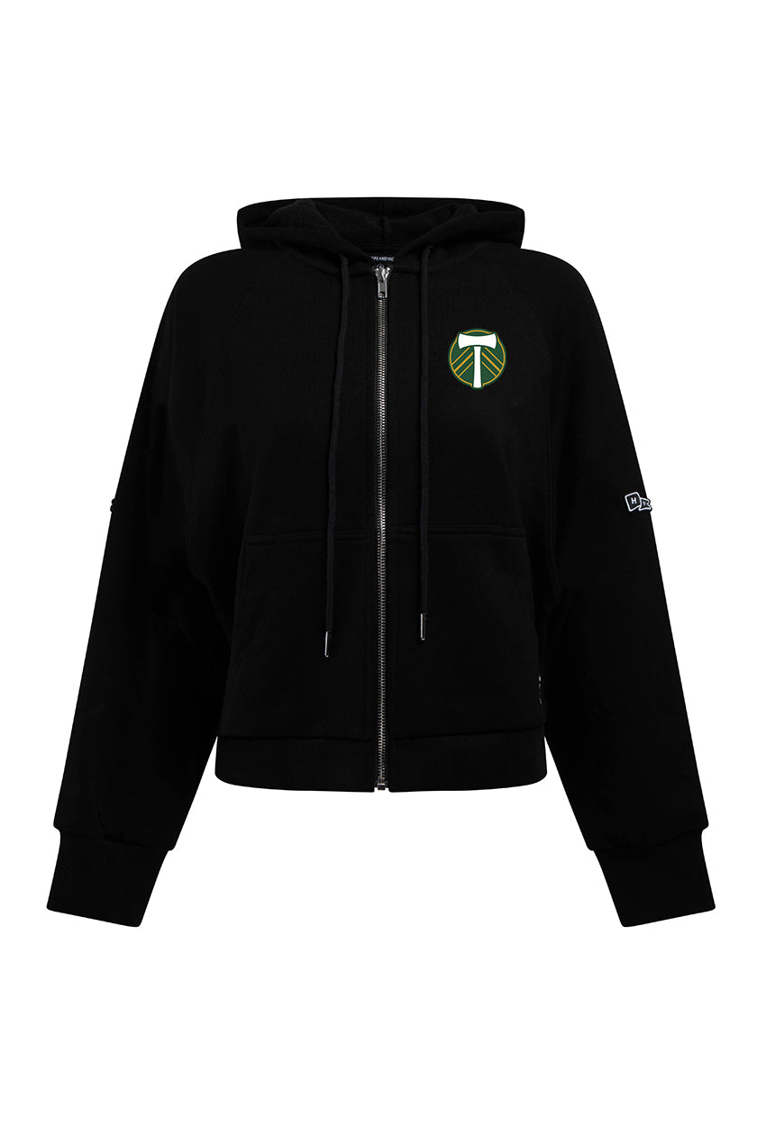 Portland Timbers Raglan Zip-Up