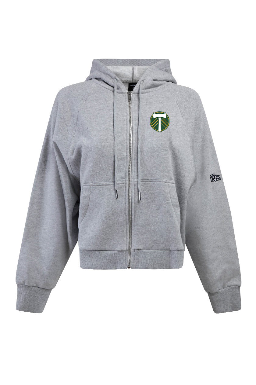 Portland Timbers Raglan Zip-Up