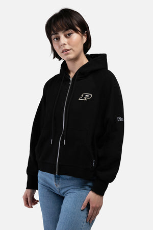 Purdue Raglan Zip Up