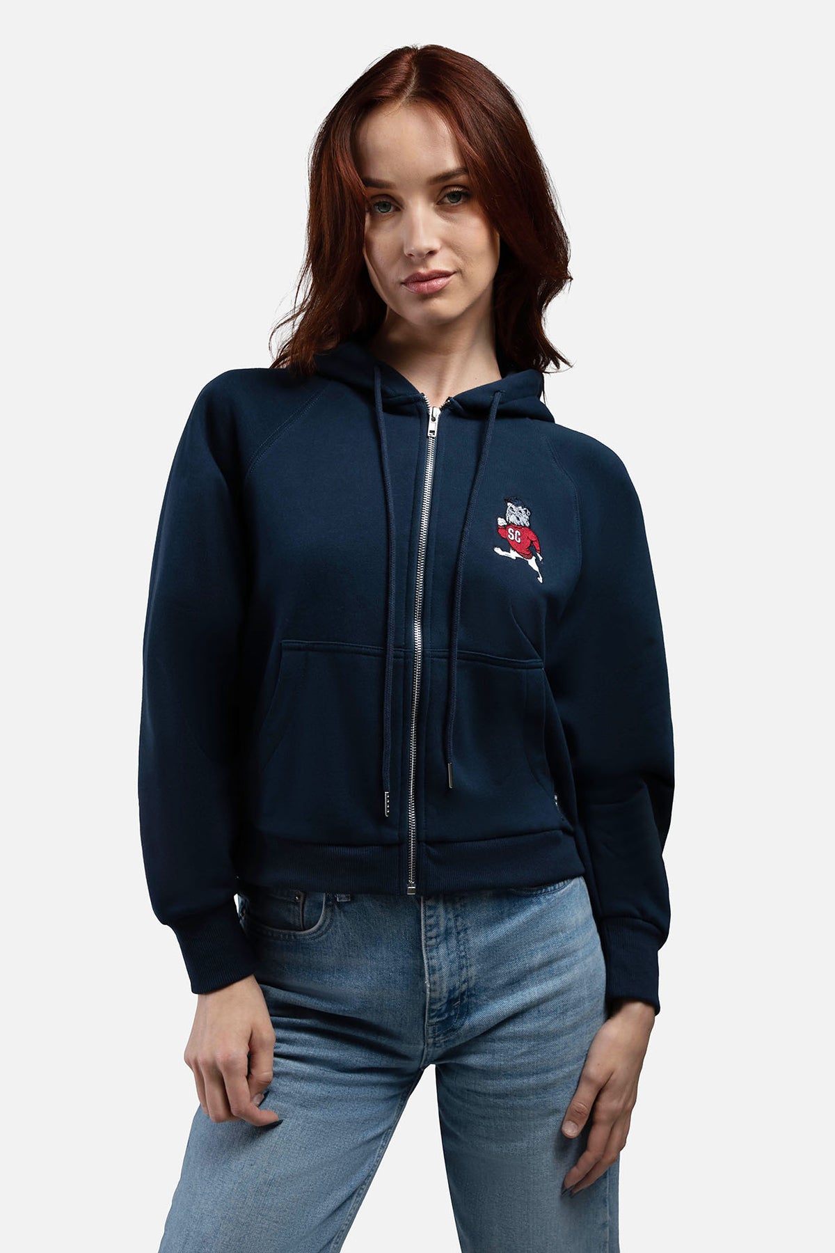 South Carolina State Raglan Zip Up