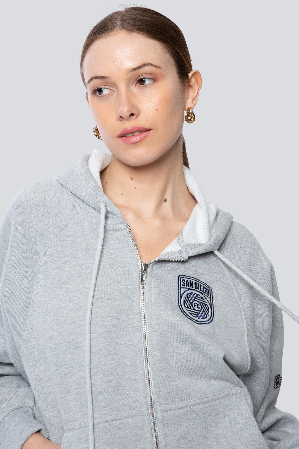 San Diego FC Raglan Zip-Up