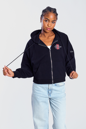 SDSU Raglan Zip-Up