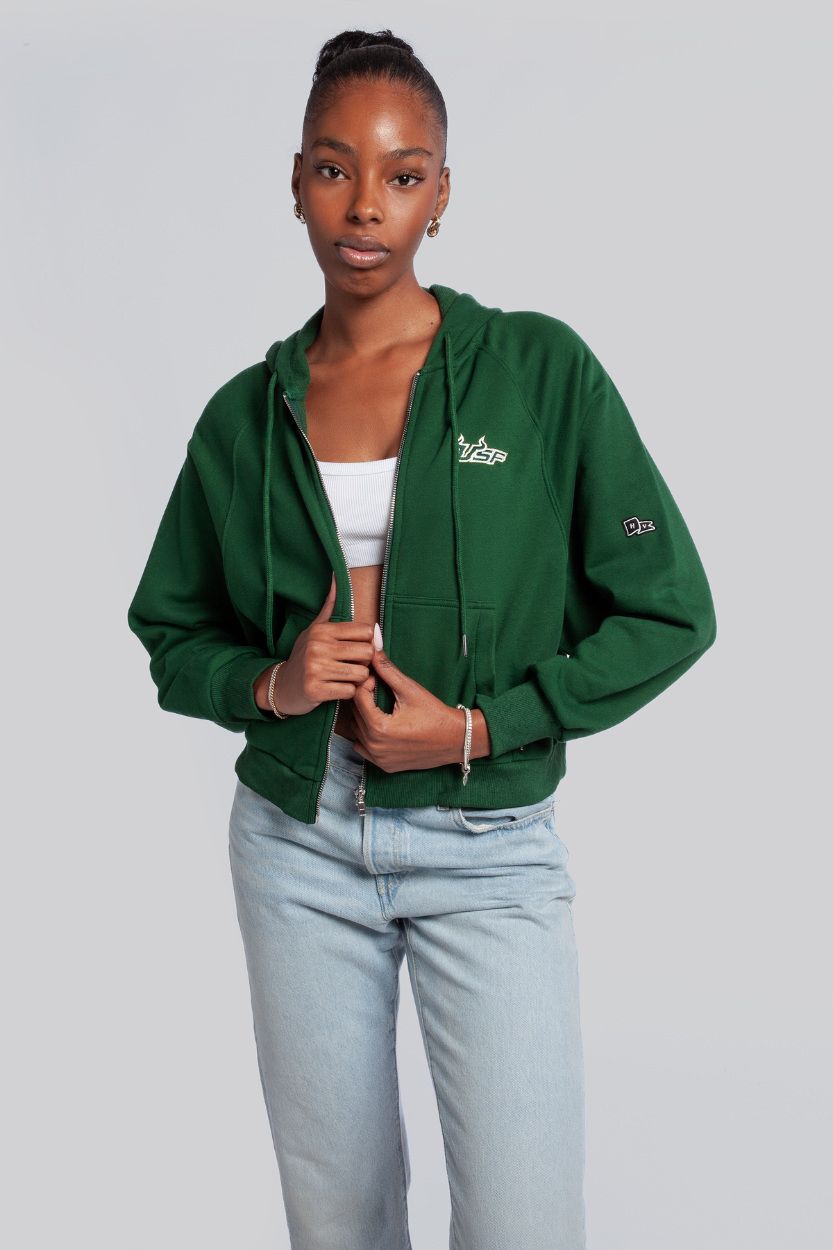 USF Raglan Zip Up
