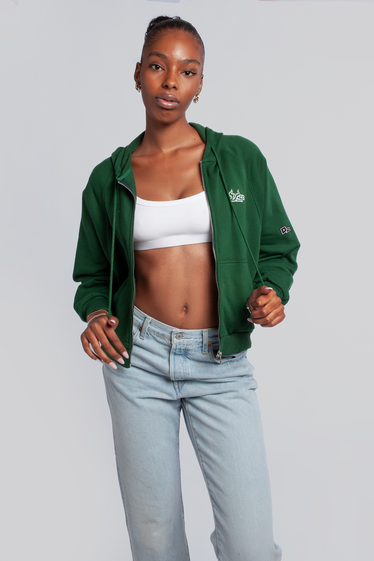 USF Raglan Zip Up