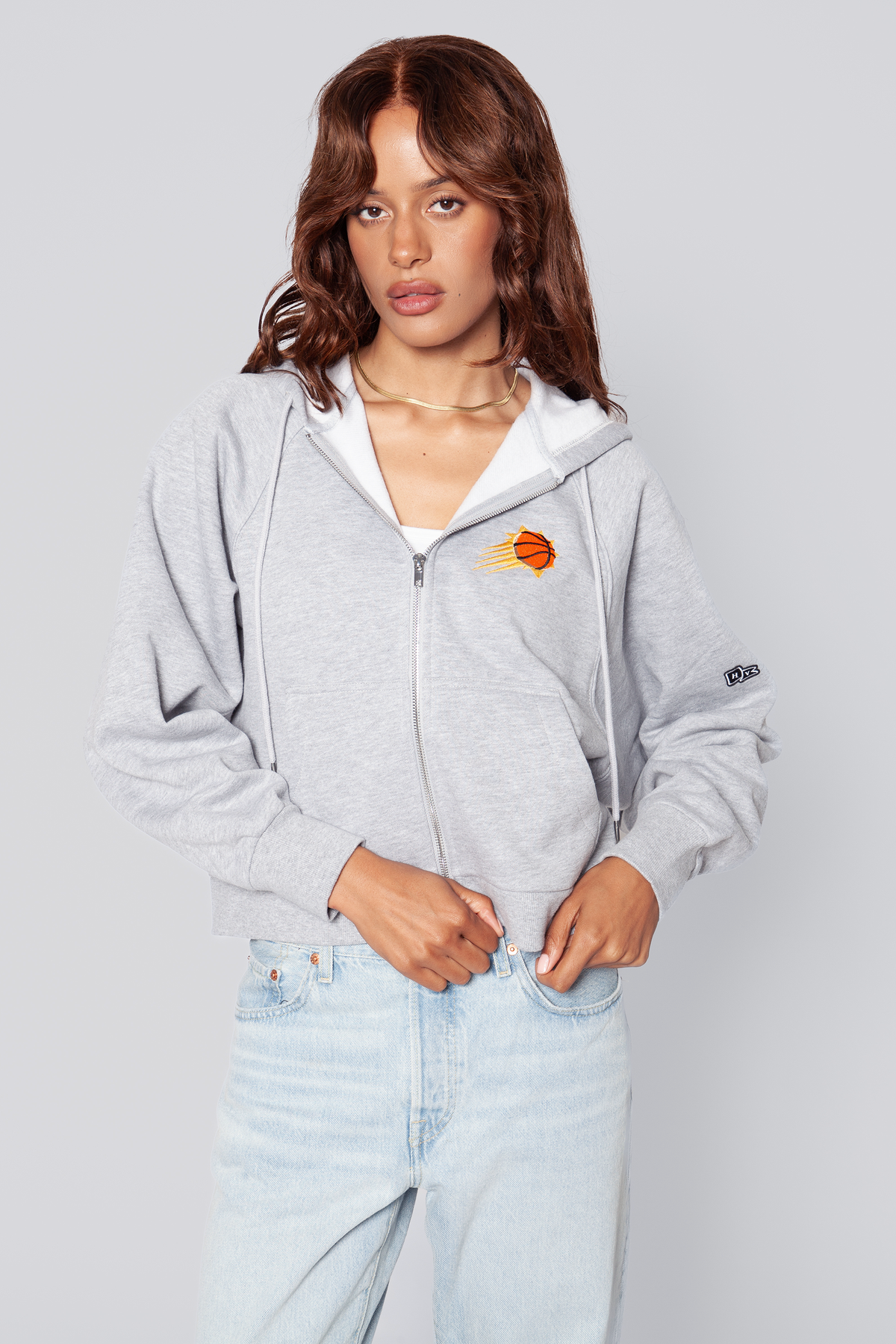 Phoenix Suns Raglan Zip-Up
