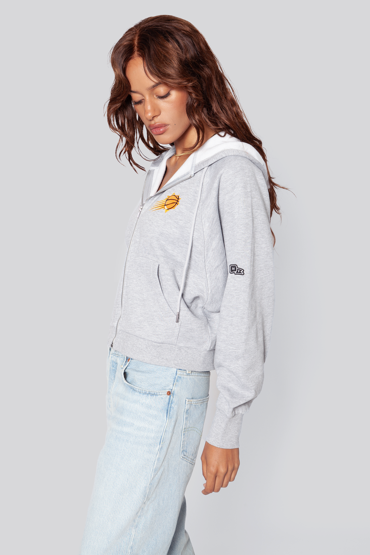 Phoenix Suns Raglan Zip-Up