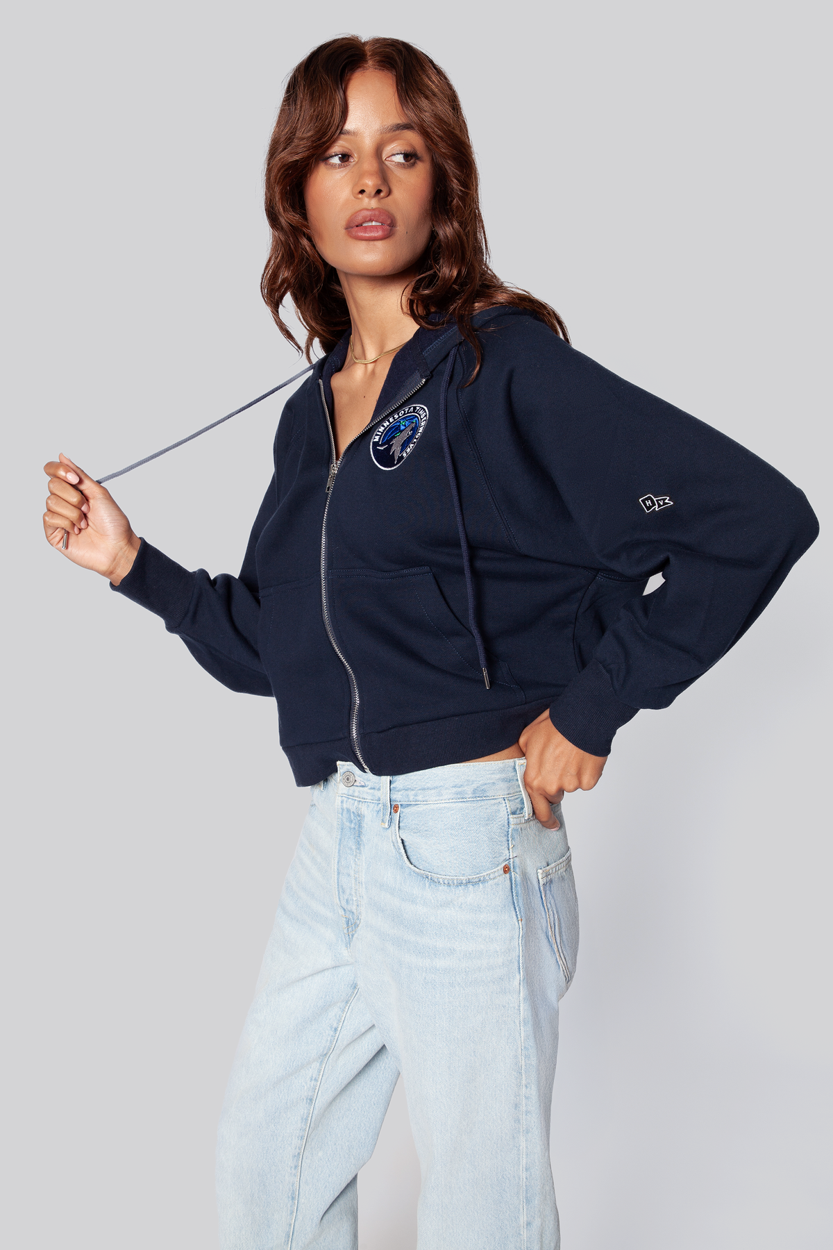 Minnesota Timberwolves Raglan Zip-Up