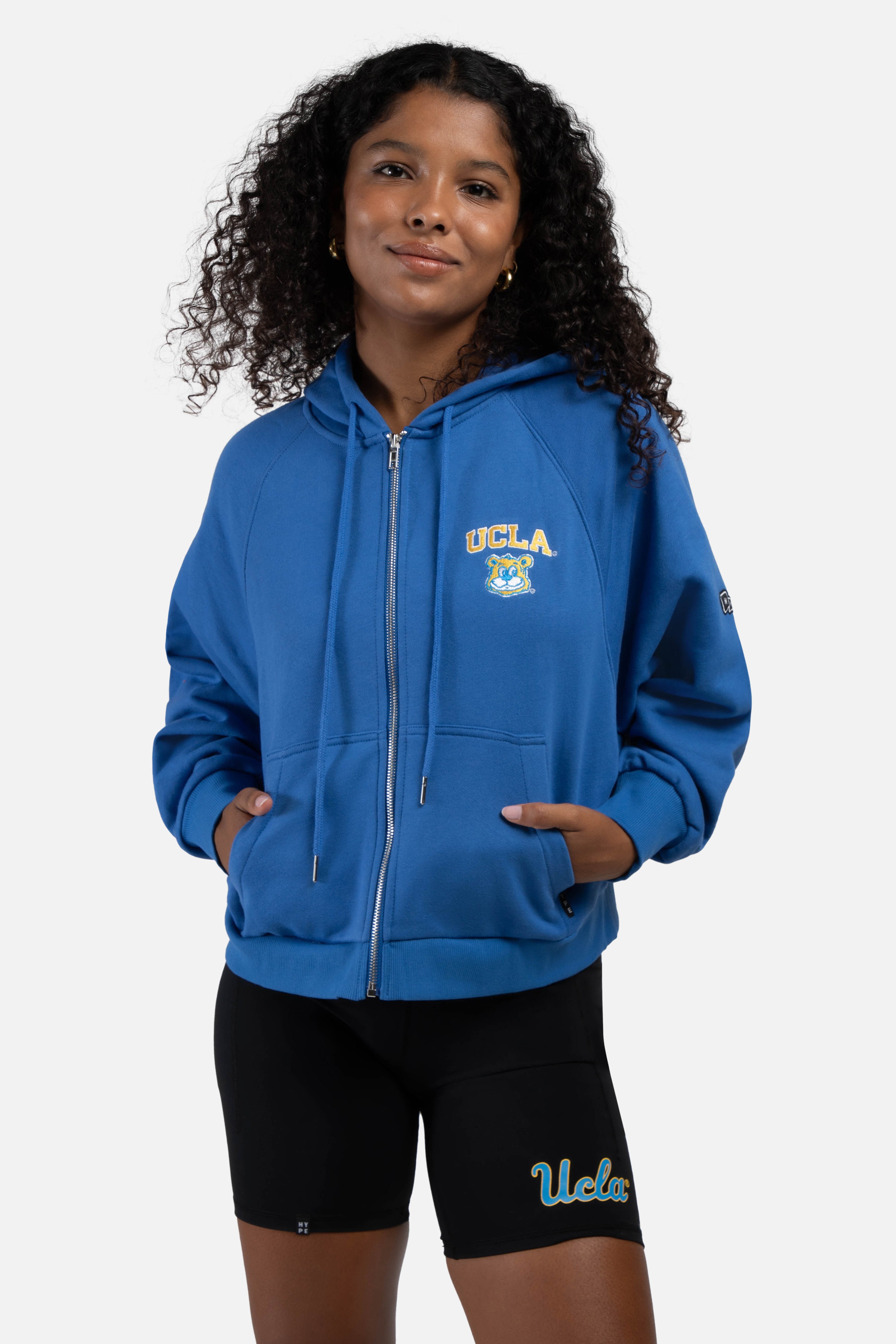 UCLA Raglan Zip-Up