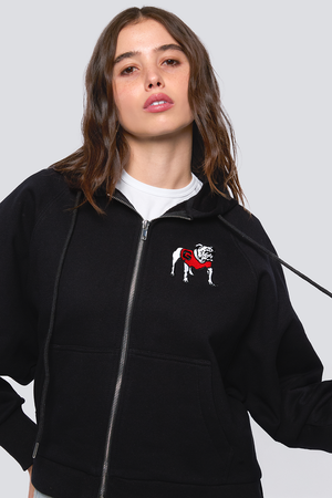 University of Georgia Raglan Zip-Up