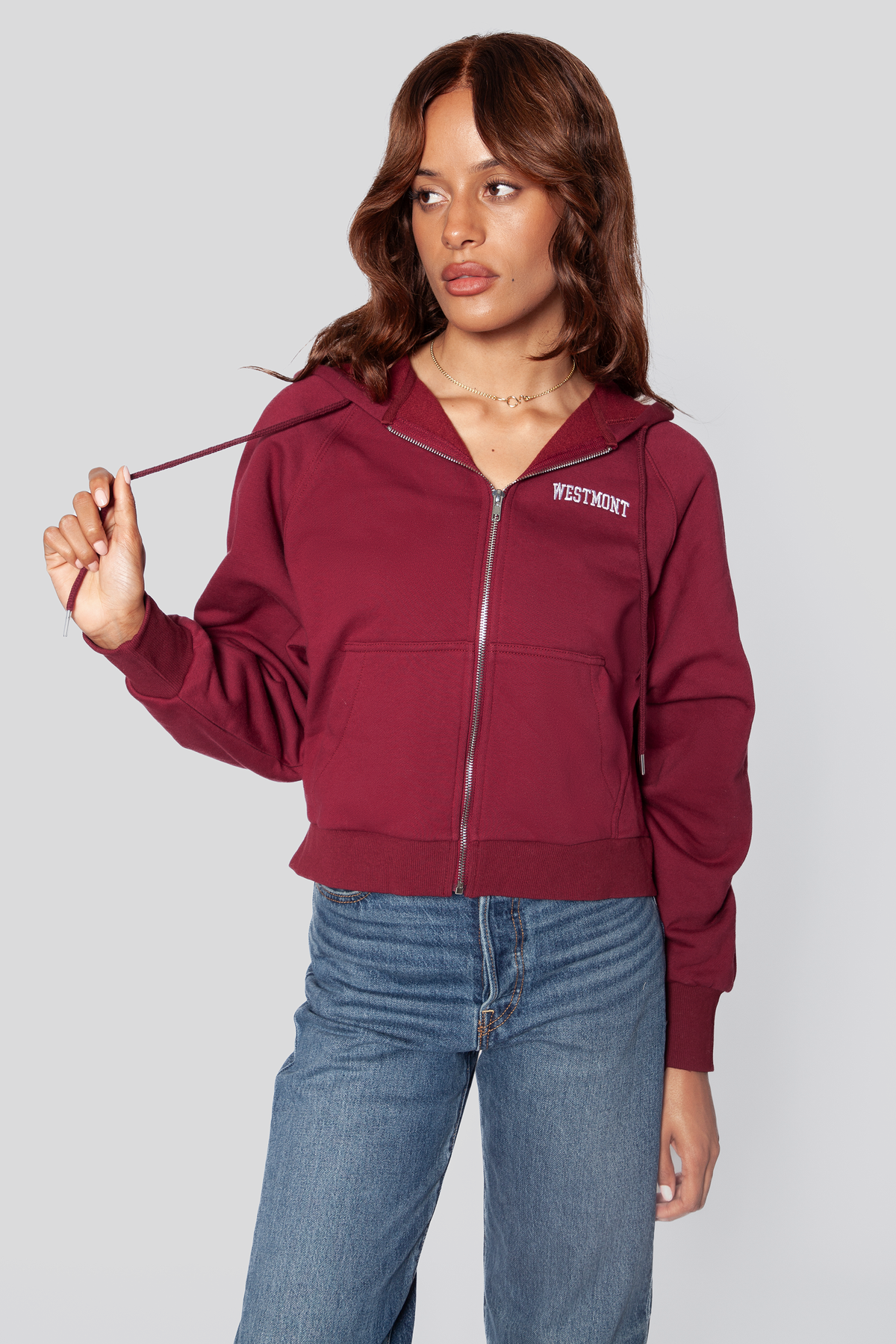 Westmont College Raglan Zip-Up