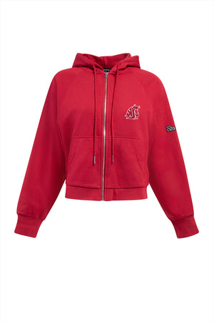 Washington State Raglan Zip-Up