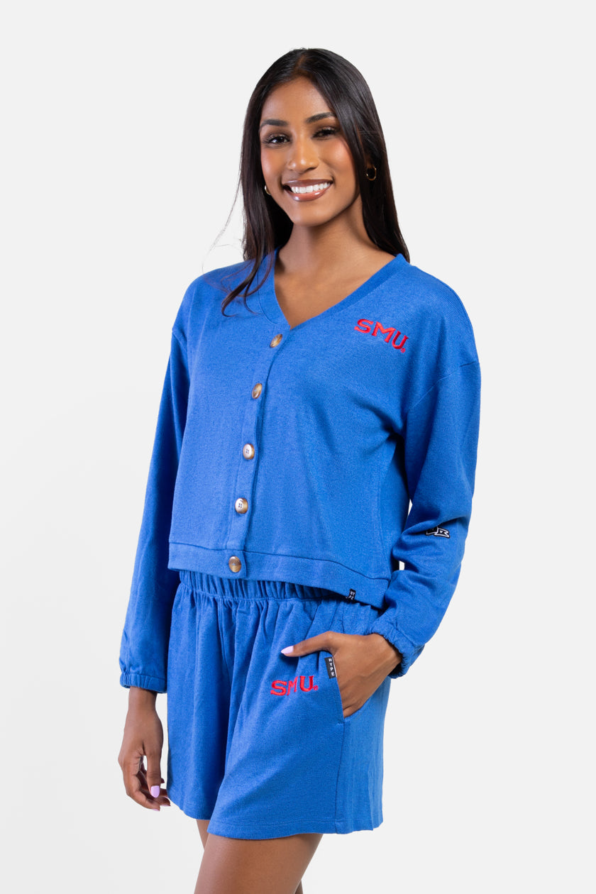 Southern Methodist University Ace Cardigan