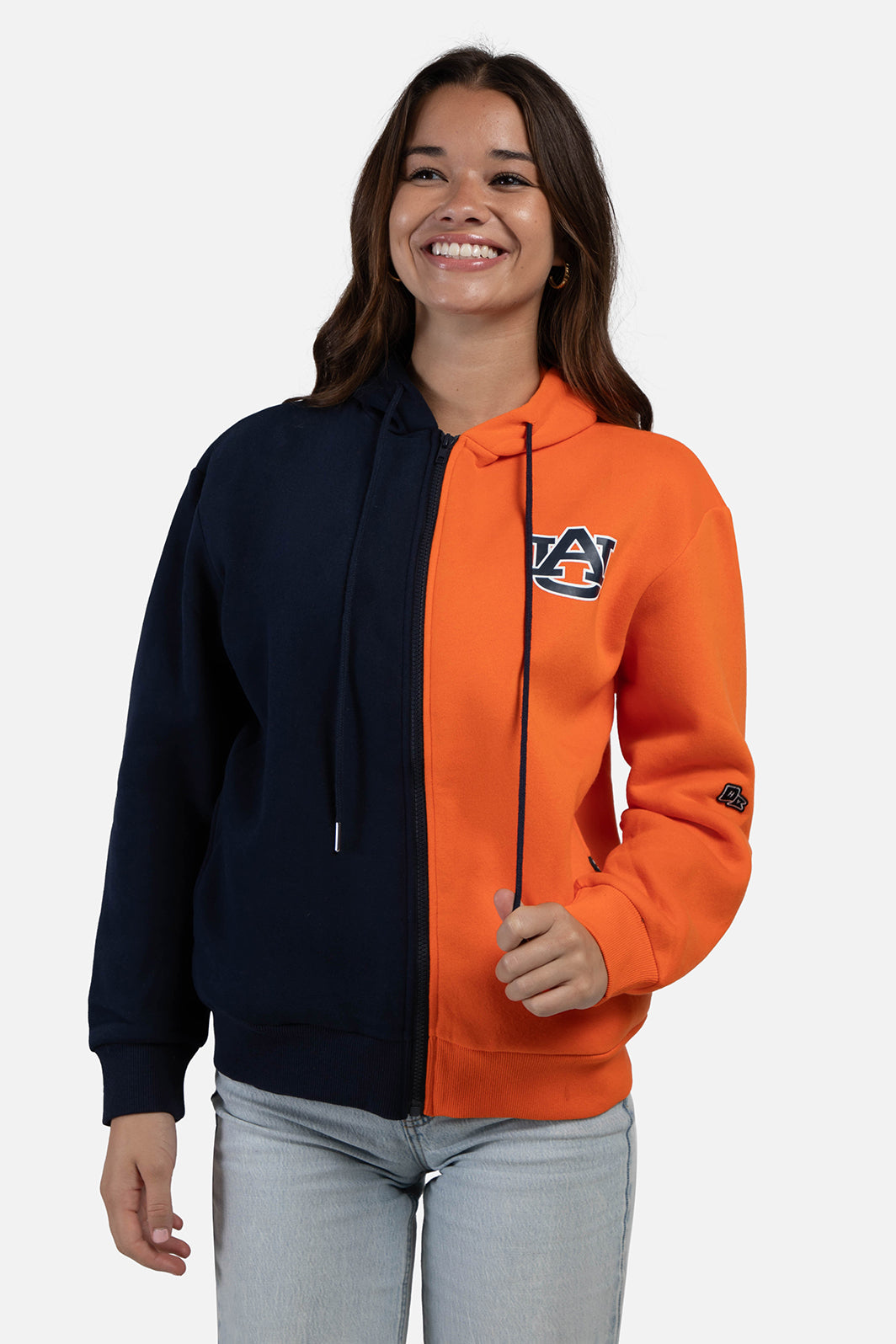 Auburn University Serve Color Block Zip Up