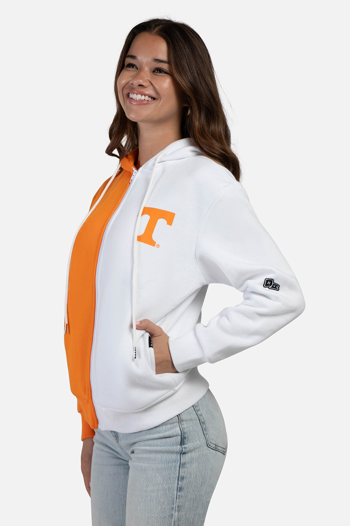 University of Tennessee Serve Color Block Zip Up