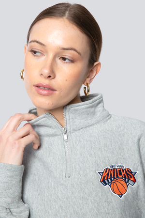 New York Knicks Cutoff Mock Neck