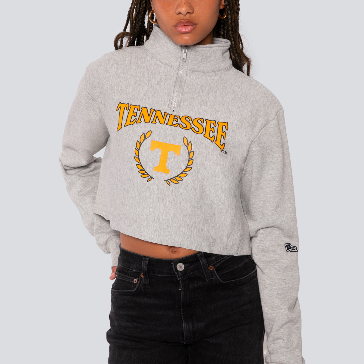 トップス BOOTLEG SWEAT University of Tennessee Cutoff Mock Neck