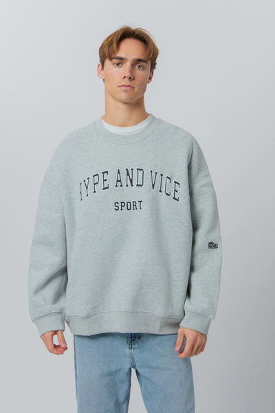 トップス ENDS and MEANS / crew neck sweat Hype and Vice Sport Offside Crewneck