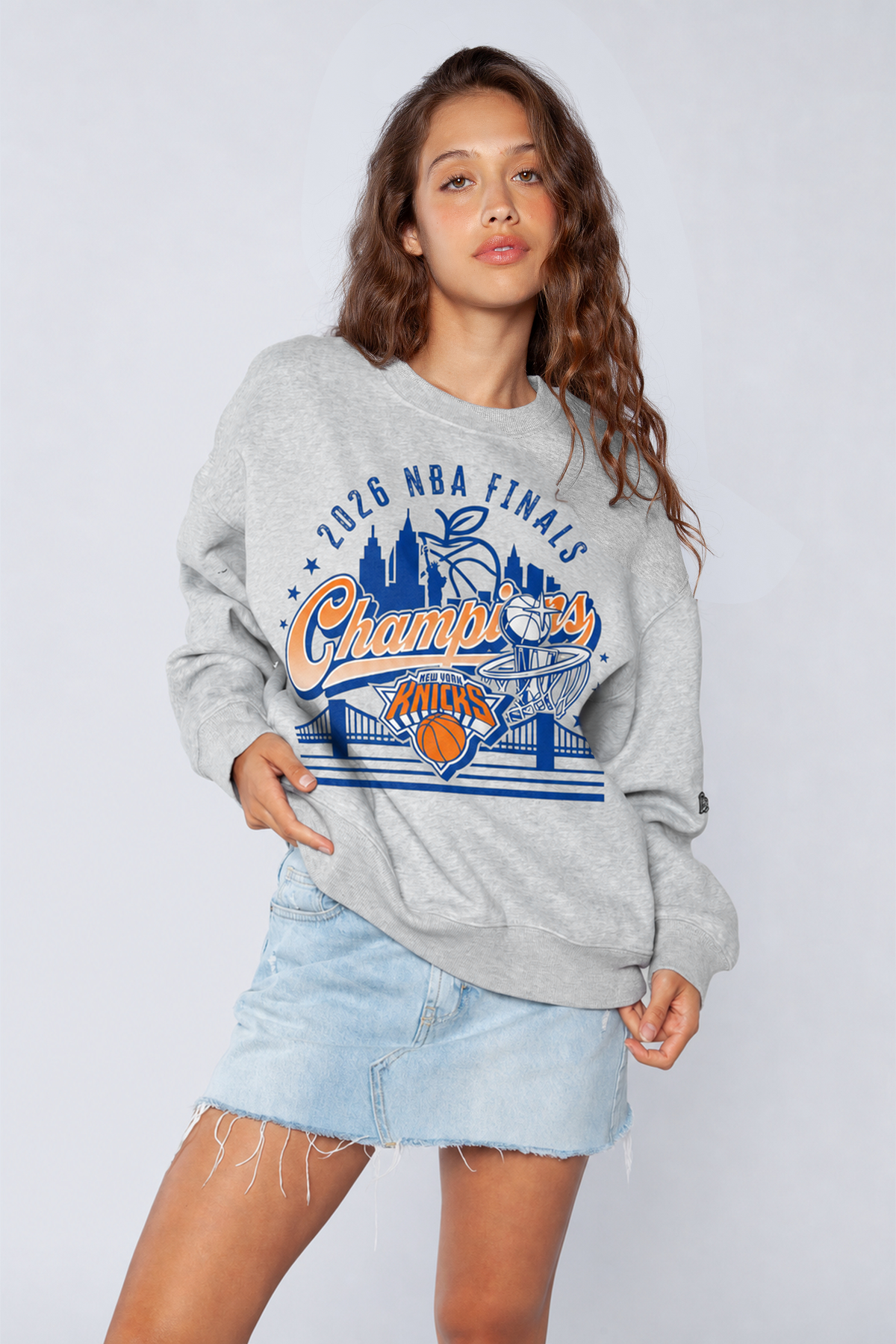 New York Knicks 2026 Champions Offside Crewneck