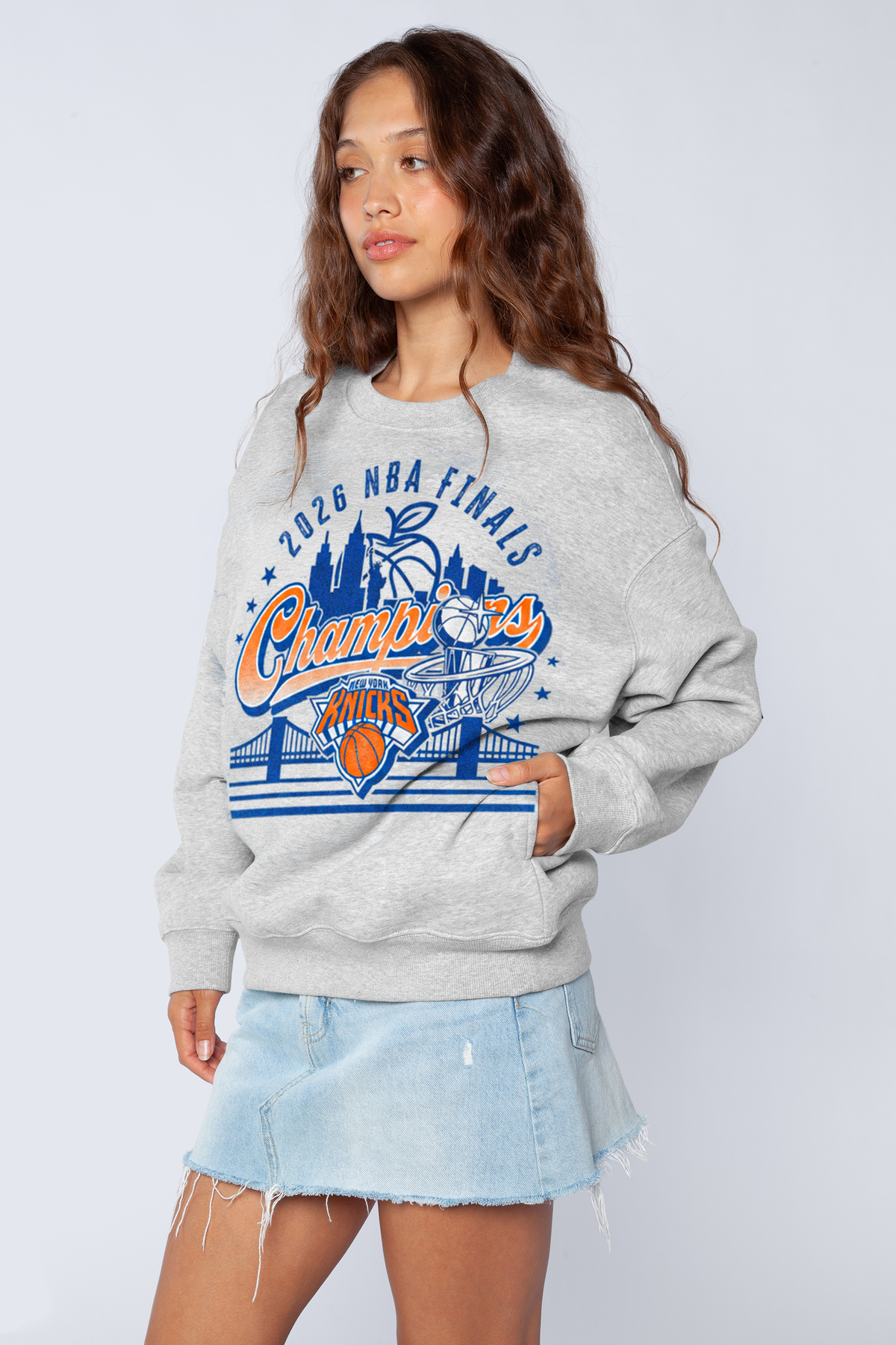 New York Knicks 2026 Champions Offside Crewneck